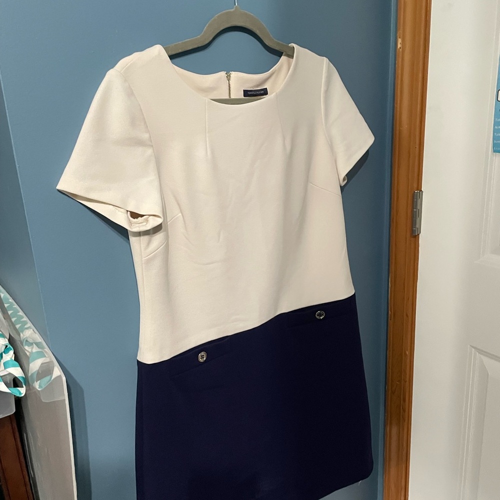 Chic Two-Tone Dress